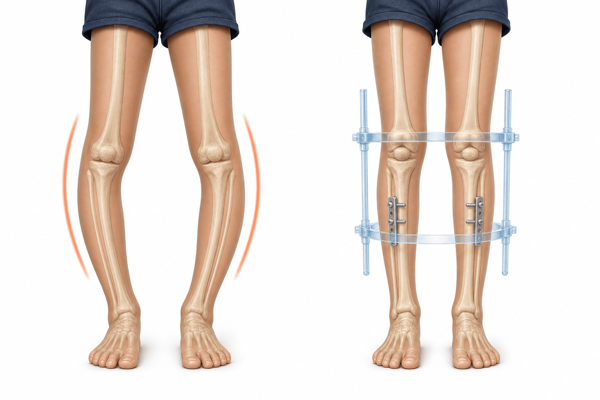 Bow Leg Correction